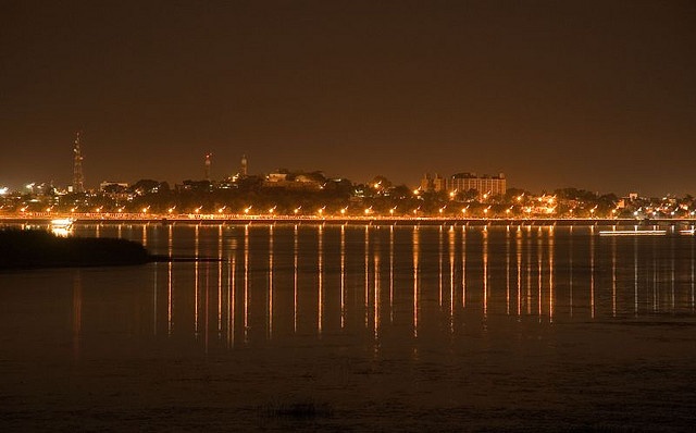 City View of Bhopal at Night